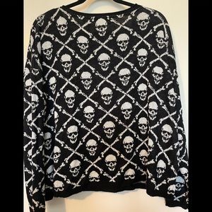 Denim Supply Ralph Lauren skull bones sweater